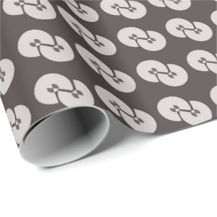 papper inslagning av mörk grått för tillfällen presentpapper