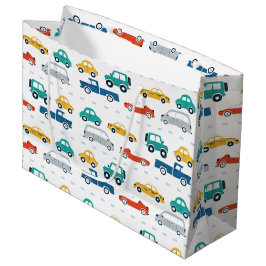 Papper inslagning av transport Theme Birthday Wrap