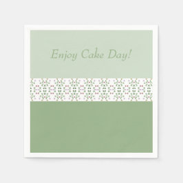 Papper IT-Blommigt Pappersservett