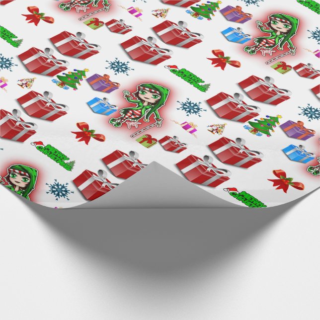Papper jul presentpapper (Hörn)