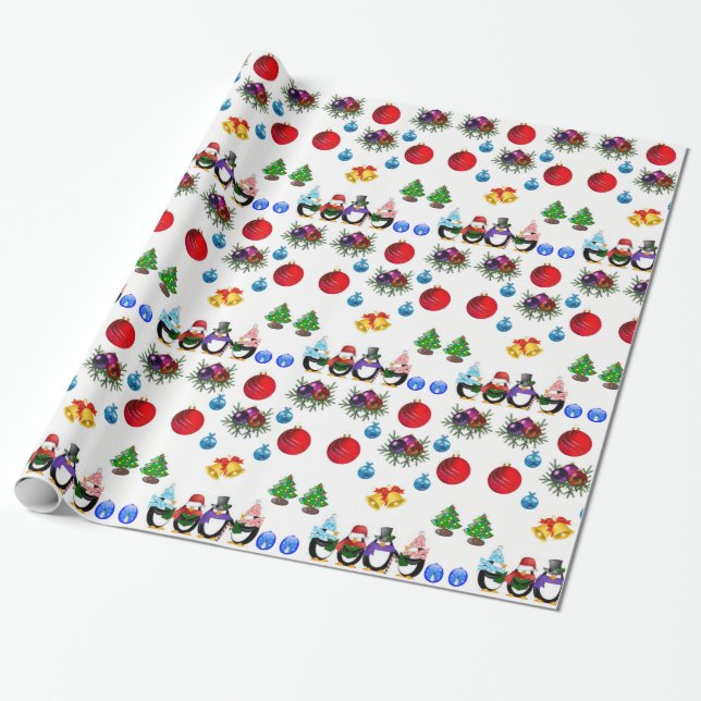 Papper jul presentpapper (Utrullad)