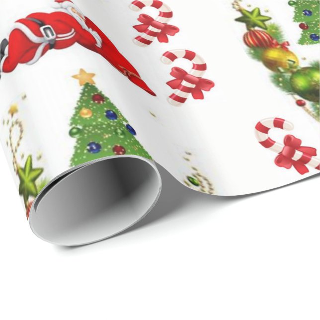 Papper jul presentpapper (Rullad Hörn)