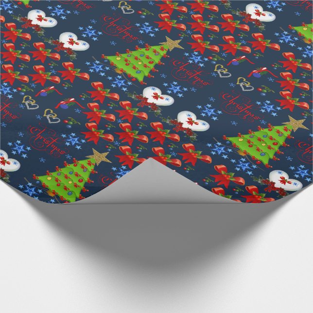 Papper jul presentpapper (Hörn)