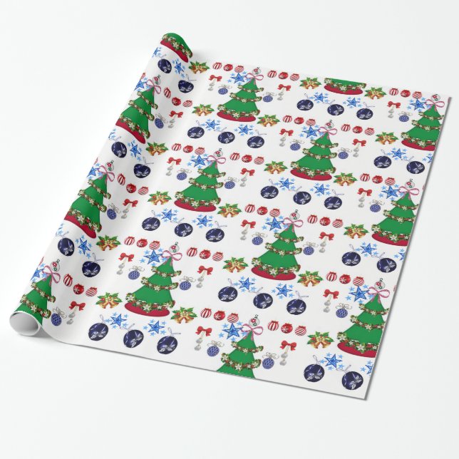 Papper jul presentpapper (Utrullad)