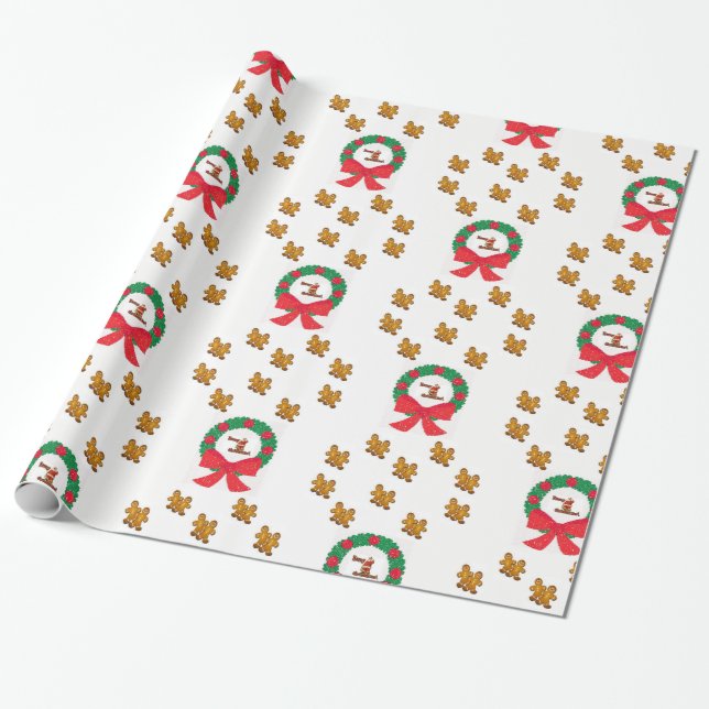 Papper jul presentpapper (Utrullad)