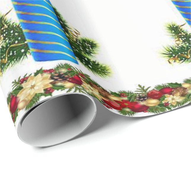 Papper jul presentpapper (Rullad Hörn)