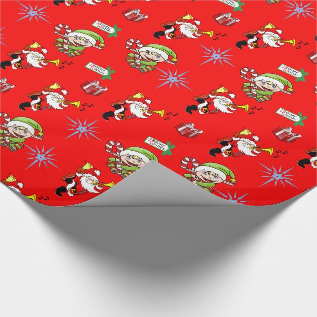Papper jul presentpapper (Hörn)