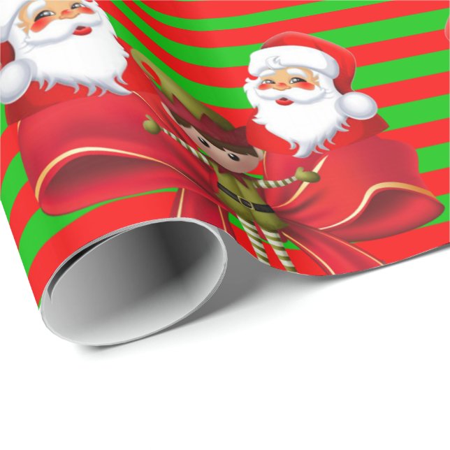 Papper jul presentpapper (Rullad Hörn)