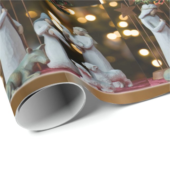 Papper jul presentpapper (Rullad Hörn)