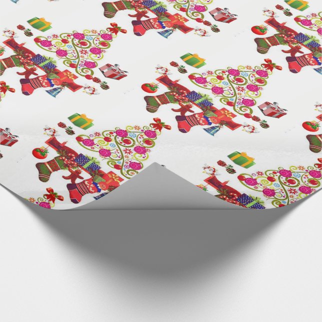 Papper jul presentpapper (Hörn)