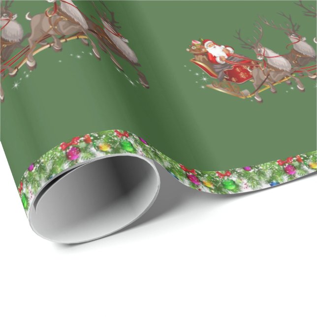 Papper jul presentpapper (Rullad Hörn)