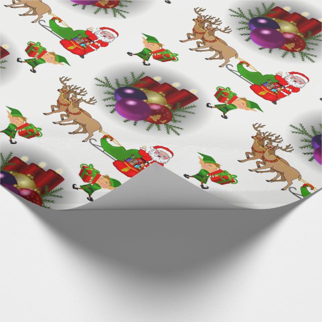 Papper jul presentpapper (Hörn)