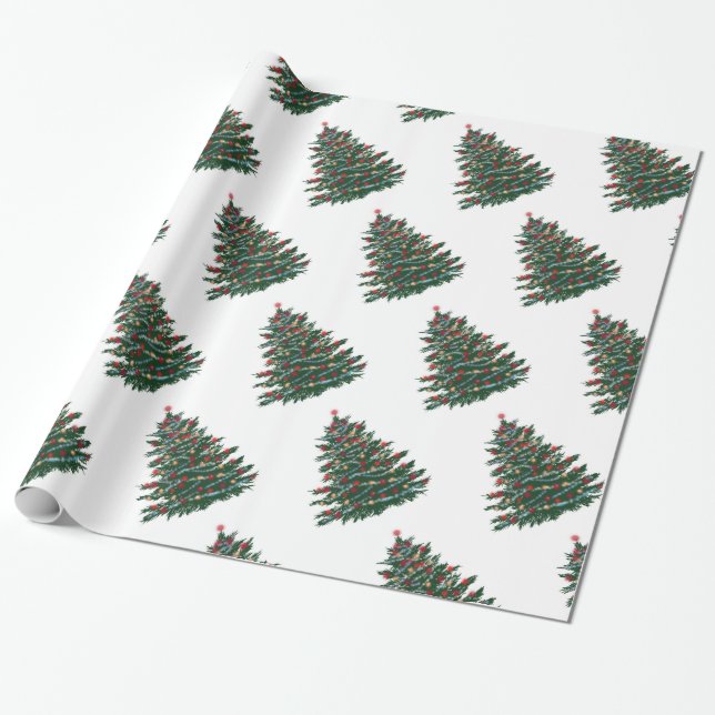 Papper jul presentpapper (Utrullad)