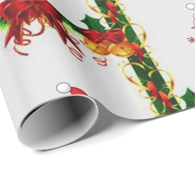 Papper jul presentpapper (Rullad Hörn)