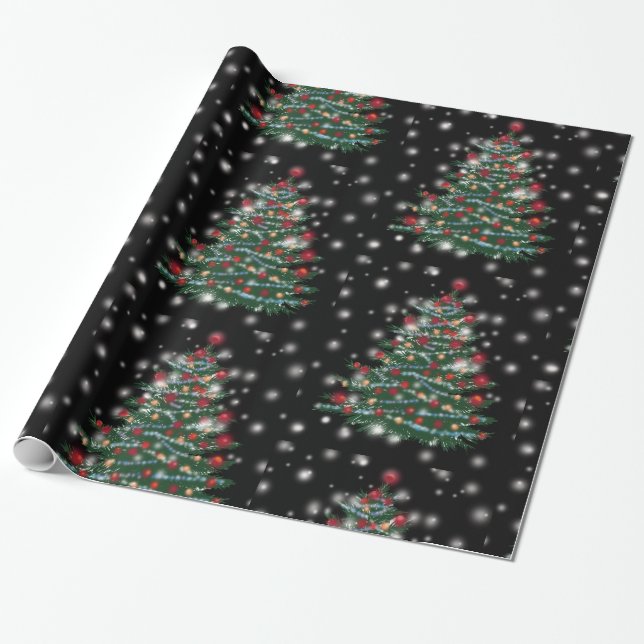 Papper jul presentpapper (Utrullad)