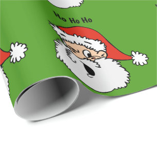 Papper julafton för Cute Jultomten Presentpapper