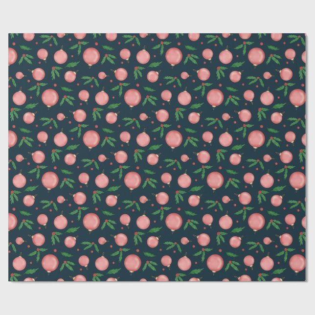 Papper julafton presentpapper (Platt)