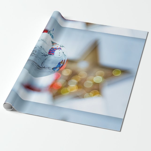 Papper julafton presentpapper (Utrullad)