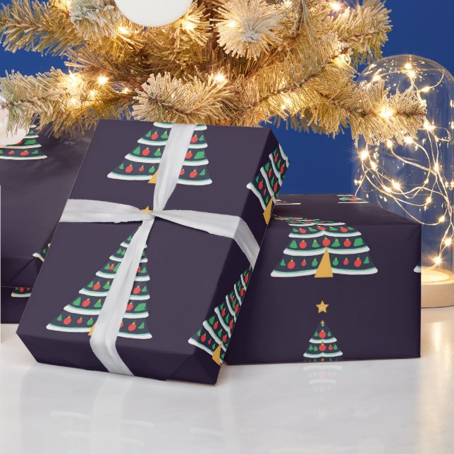 Papper julafton presentpapper (Helgdagar)