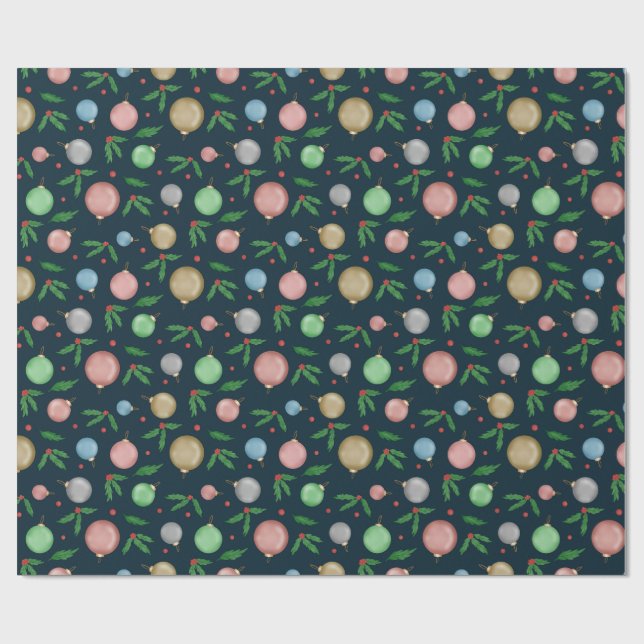 Papper julafton presentpapper (Platt)