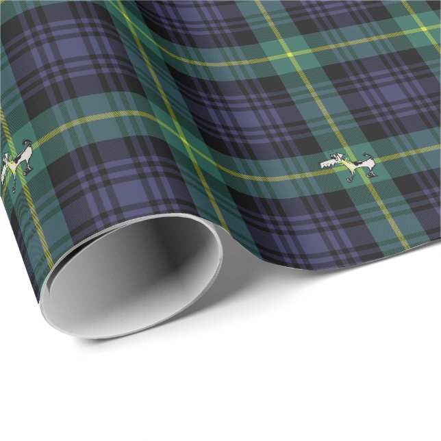 Papper julafton presentpapper (Rullad Hörn)