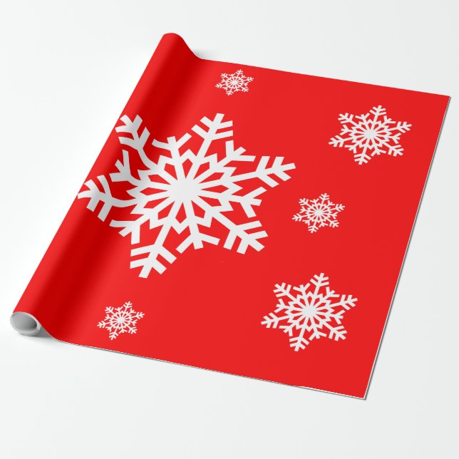 Papper julafton presentpapper (Utrullad)
