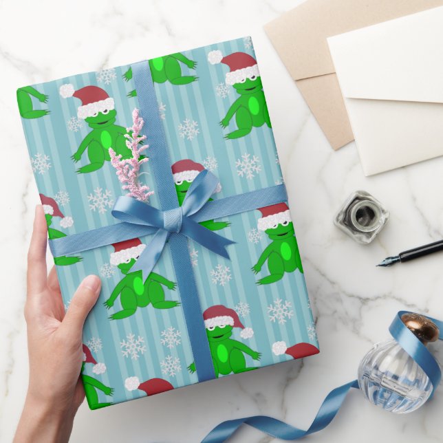 Papper julfrusen presentpapper (Gifting)