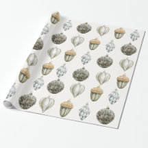 Papper julinsvällning för prydnadsföremål i guld