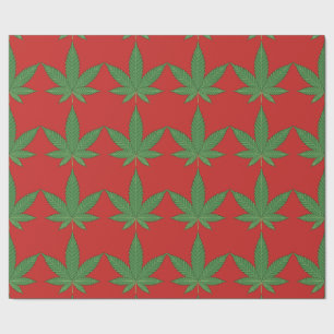 Papper julinsvällning ogräs Löv Presentpapper