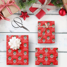 Papper julklapp för spanska prydnadsföremål