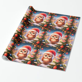 Papper julklapp Glossy Wrapping Presentpapper