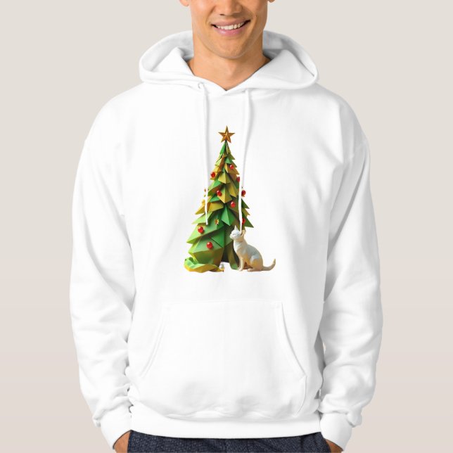 Papper julklapp hoodie (Framsida)
