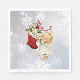 Papper julklapp i Angel & Kattunge Pappersservett