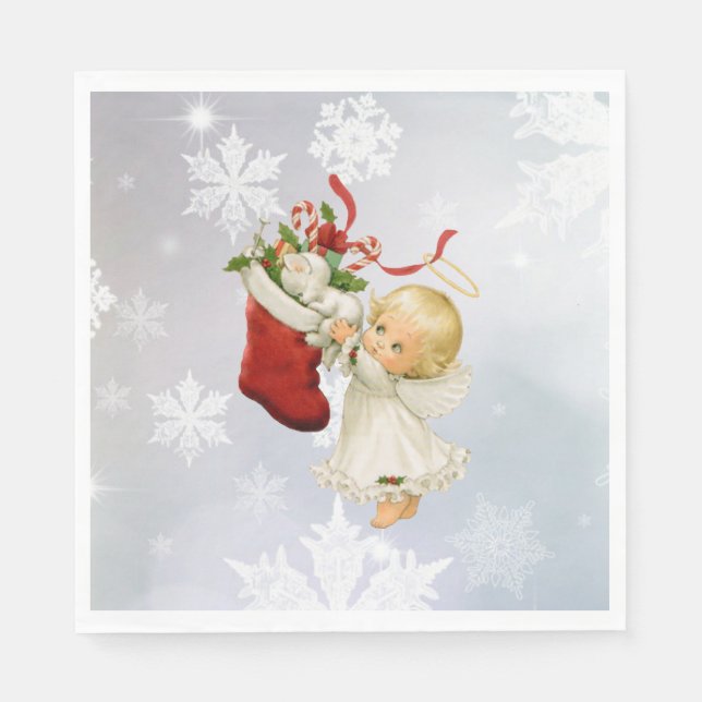 Papper julklapp i Angel & Kattunge Pappersservett (Framsidan)