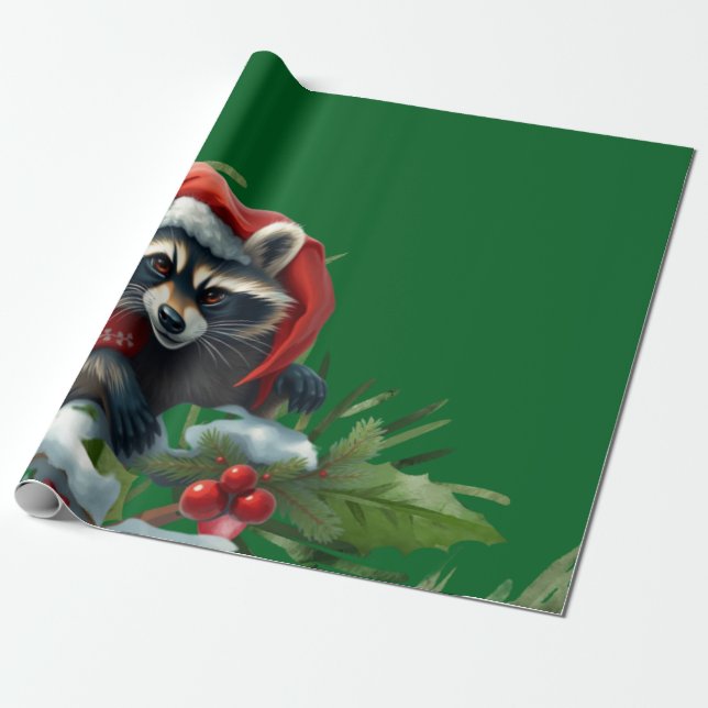 Papper julklapp presentpapper (Utrullad)