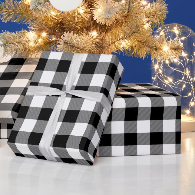 papper julomslutning för buffel presentpapper (Helgdagar)