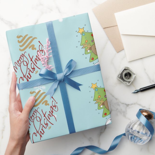 Papper julomslutning. presentpapper (Gifting)