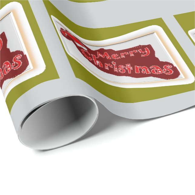 Papper julomslutning presentpapper (Rullad Hörn)