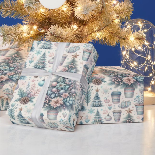 Papper julomslutning presentpapper (Helgdagar)