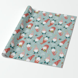 Papper jultomte presentpapper
