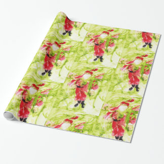 Papper jultomte presentpapper