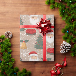 Papper jultomte presentpapper