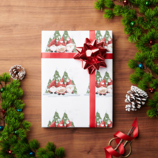Papper jultomte presentpapper