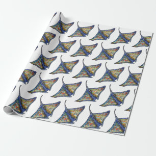 papper kapsyl mönster presentpapper