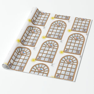 Papper kattrappning presentpapper