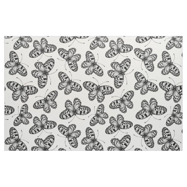 Papper Kite butterfly mönster Tyg (Fat Quarter)