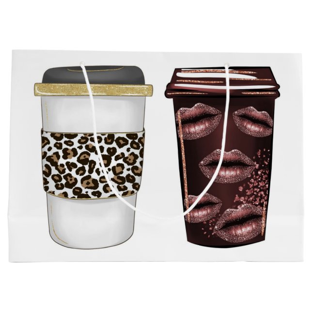 Papper Kopp-kaffedryck i hett (Baksidan)