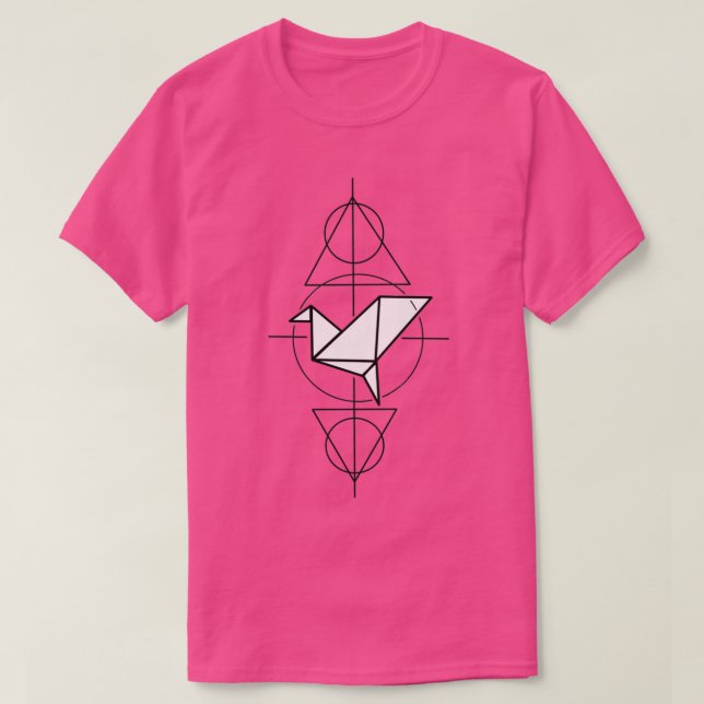 Papper krangeometri t shirt (Design framsida)