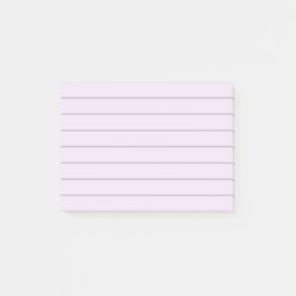 Papper lavender post-it block
