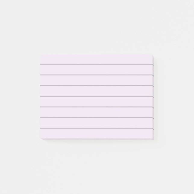 Papper lavender post-it block (Framsida)
